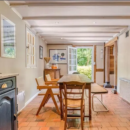 Campagne Bohème Chic&piscine Privée à Honfleur Casa de Férias