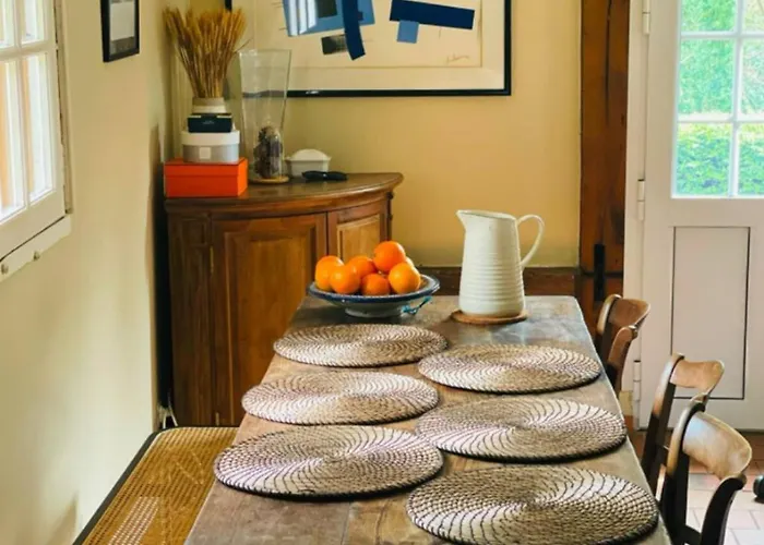 Campagne Bohème Chic&piscine Privée à Honfleur Équemauville