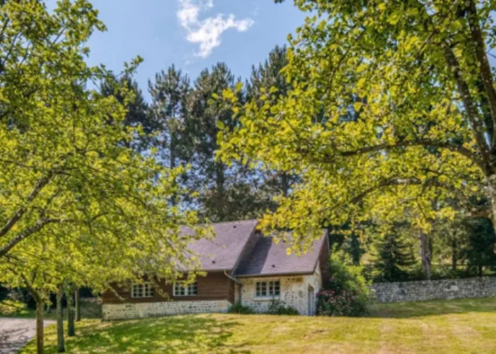 Campagne Bohème Chic&piscine Privée à Honfleur Casa de Férias *
