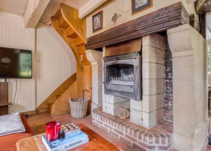 Campagne Bohème Chic&piscine Privée à Honfleur Casa de Férias