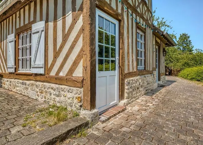 Campagne Bohème Chic&piscine Privée à Honfleur *