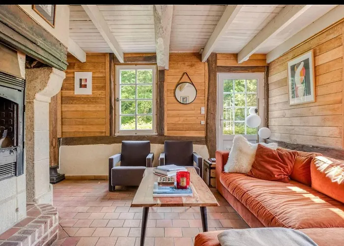 Casa de Férias Campagne Bohème Chic&piscine Privée à Honfleur *